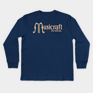 Musicraft Records Kids Long Sleeve T-Shirt